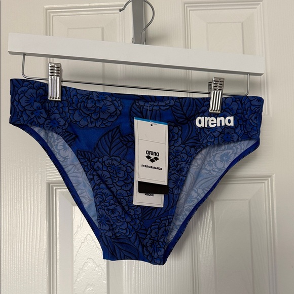 Arena Other - Arena Men’s Hydrangea Bouquet Swim Briefs Blue Size 32 NWT